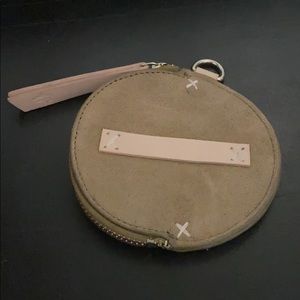 SALE: Free People Suede Leather Wallet Coin Purse